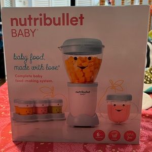 Nutribullet baby food prep system blender set